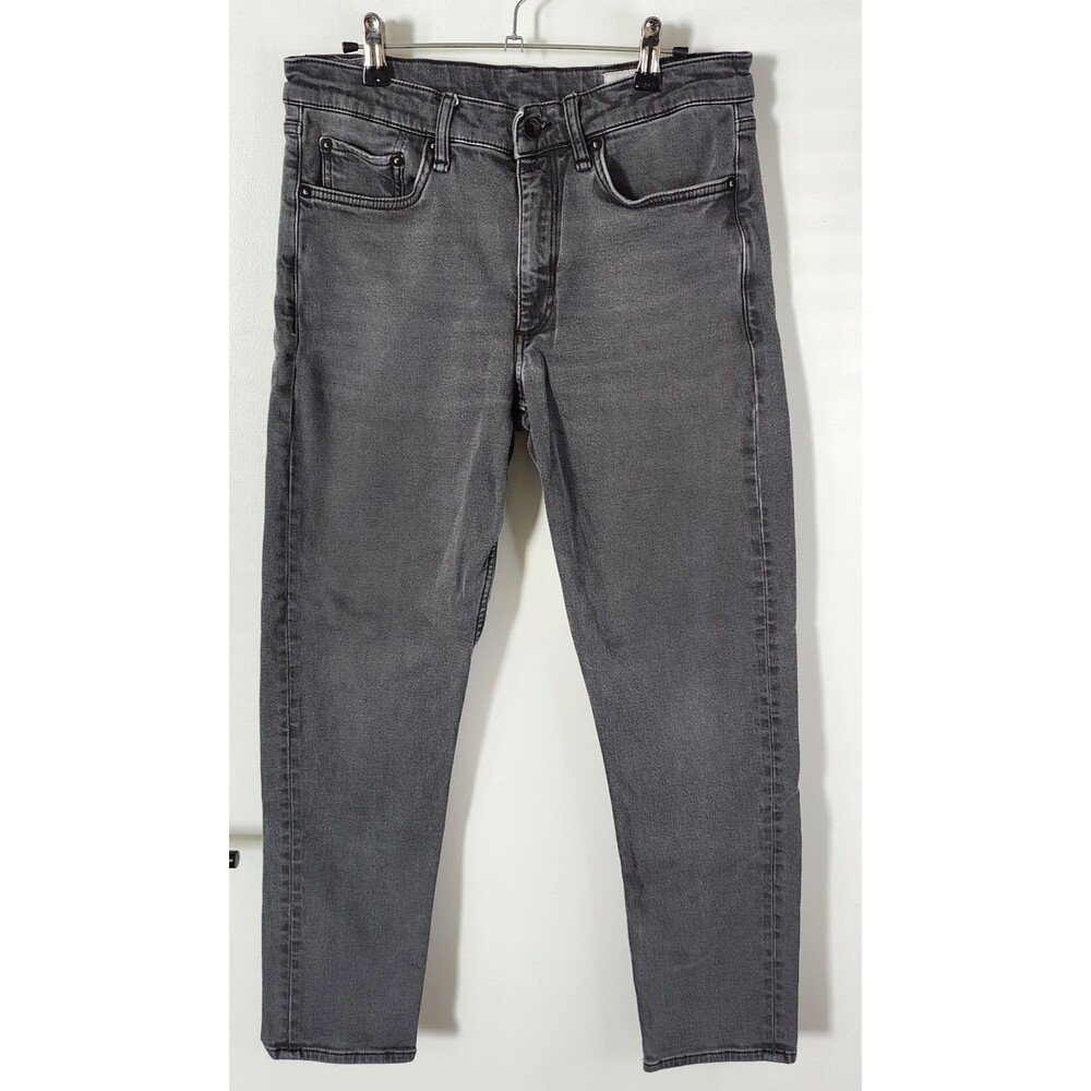 Rag & Bone Jeans Mens 31x28 Gray Fit 2 Slim Stretch Denim USA